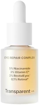 Transparent Lab Eye Repair Complex Contorno dos olhos 15 ml – Sérum Nocturno Antiedad e Hidratante, Reduce Oj...