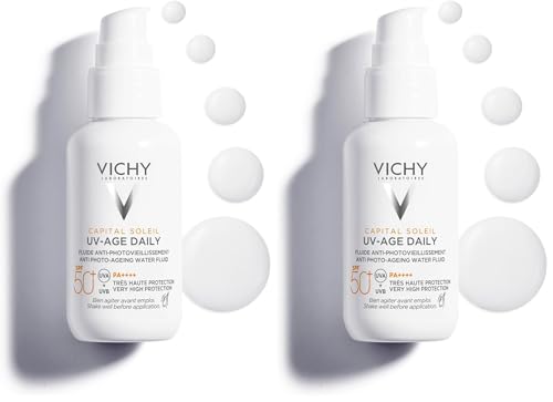 Vichy Líquido Fotoprotetor UV-Age de Uso Diario, Combate el Envejecimiento