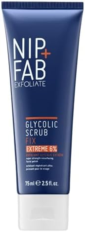 Nip+Fab Nip + Fab Glycolic Acid Fix Face Scrub Extreme | Exfoliante Facial con Ácido Salicílico Aloe Vera | Limpieza...