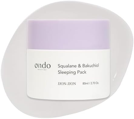 Ondo Beauty 36.5 Squalane & Bakuchiol Sleeping Pack – Mascarilla Nocturna Reafirmante, Nutritiva y Revitaliza...