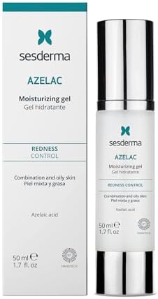 Sesderma Azelac Gel Hidratante – Calmante y Equilibrante para Pele Sensible – 50 ml