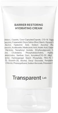 Transparent Lab Barrier Restoring Hydrating Cream Creme Facial Ultra Hidratante 50 ml – con Ceramidas, Ácido...