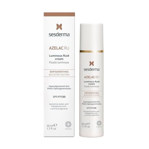 Sesderma Azelac Ru Fluido Luminoso – Previene y trata manchas – com Proteção solar SPF 50 – 50 ml