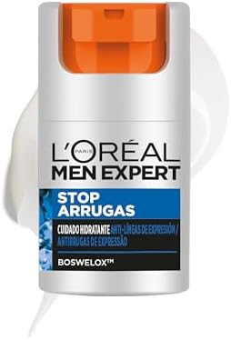 L'Oreal Paris Men Expert Cuidado hidratante anti-arrugas de expresión Stop Arrugas, 50 ml