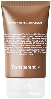 Transparent Lab Bakuchiol Firming Cream Creme Facial Reafirmante 50 ml – con Bakuchiol 1%, Péptidos y Centell...