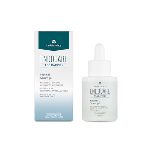 Cantabria Labs - Endocare Age Barrier Niacinal Sérum Gel - 30 ml - Sérum Gel con 10% Niacinamida y ácido hial...