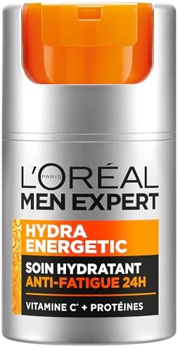 L'Oréal Paris L'Oréal Men Expert Hydra Energetic Soin Hydratant Anti-Fatigue Visage Homme 50 ml