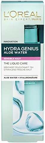 L'Oreal Paris Hydra Genius - Creme hidratante con ácido hialurónico y aloe agua para Pele sensible, 70 ml