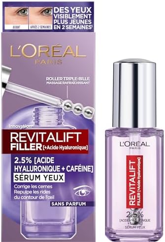 L'Oréal Paris Revitalift Filler Sérum de Olhos 20ml
