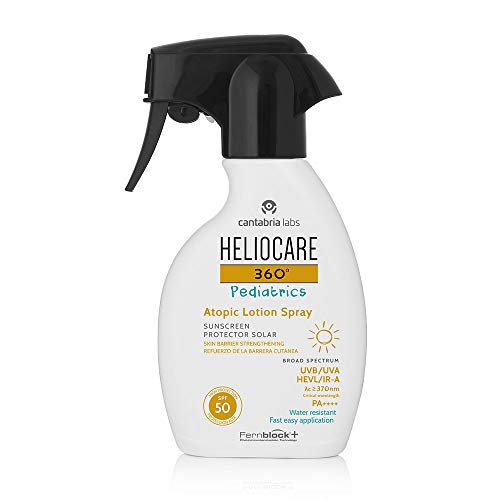 Cantabria Labs Heliocare 360 - Pediatrics Atopic Lozione Bambini SPF50, 250ml