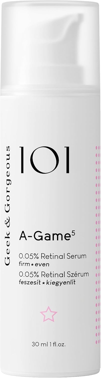 Geek & Gorgeous A-Game 5 Sérum com Retinal 0,05%