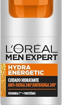 L'Oréal Paris L'Oreal Paris Men Expert - 24H Hydra Energetic cuidado hidratante anti-fatiga, 50 ml