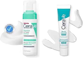 Cerave Mousse Limpiadora Equilibrante 148 ml + Gel Anti-Imperfecciones 40 ml