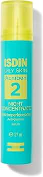 ISDIN ACNIBEN Paso 2 Night Concentrate Serum Facial Anti Imperfecciones formulado con retinaldehído para redu...