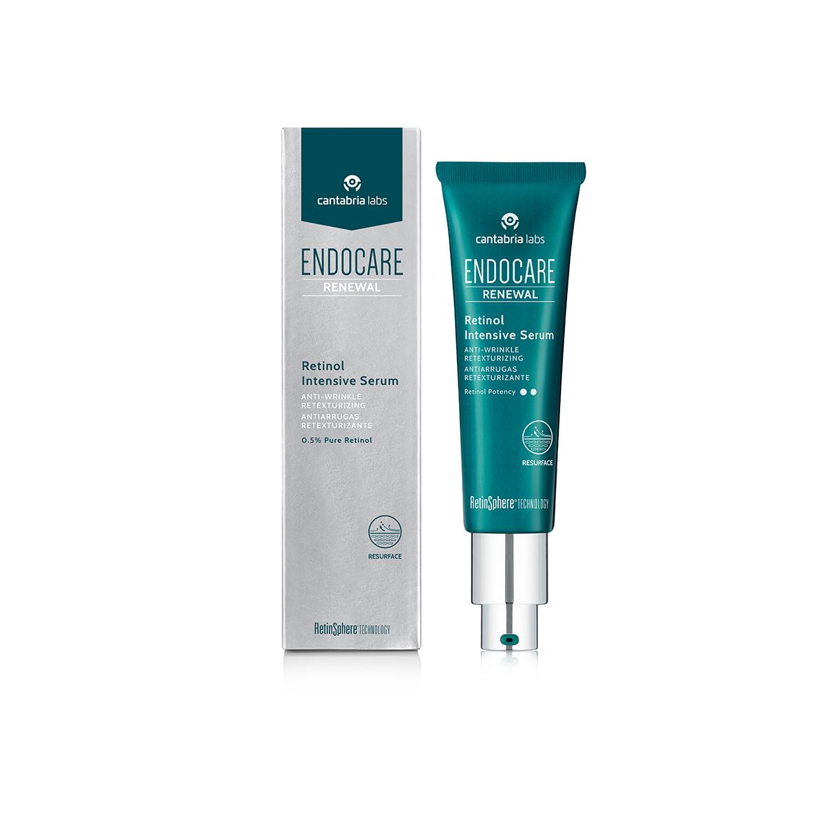 Cantabria Labs Endocare Renewal Retinol Intensive Serum (0.5% Retinol Puro), 30 ML.- Formulado en microesponj...