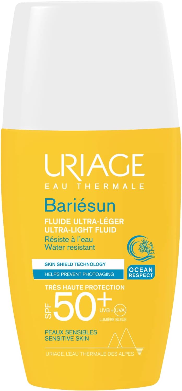Uriage Bariésun - Líquido de Proteção solar ultra ligero SPF50+ 30 ml