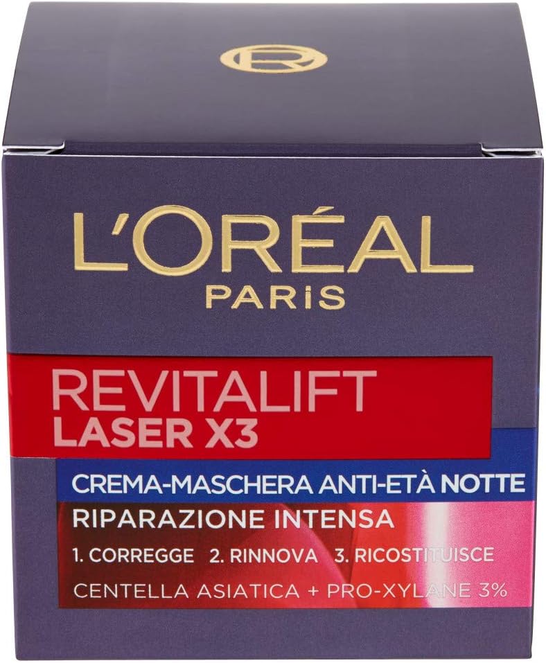 L'Oréal Paris L'Oreal, Creme nocturna facial - 1 unidad