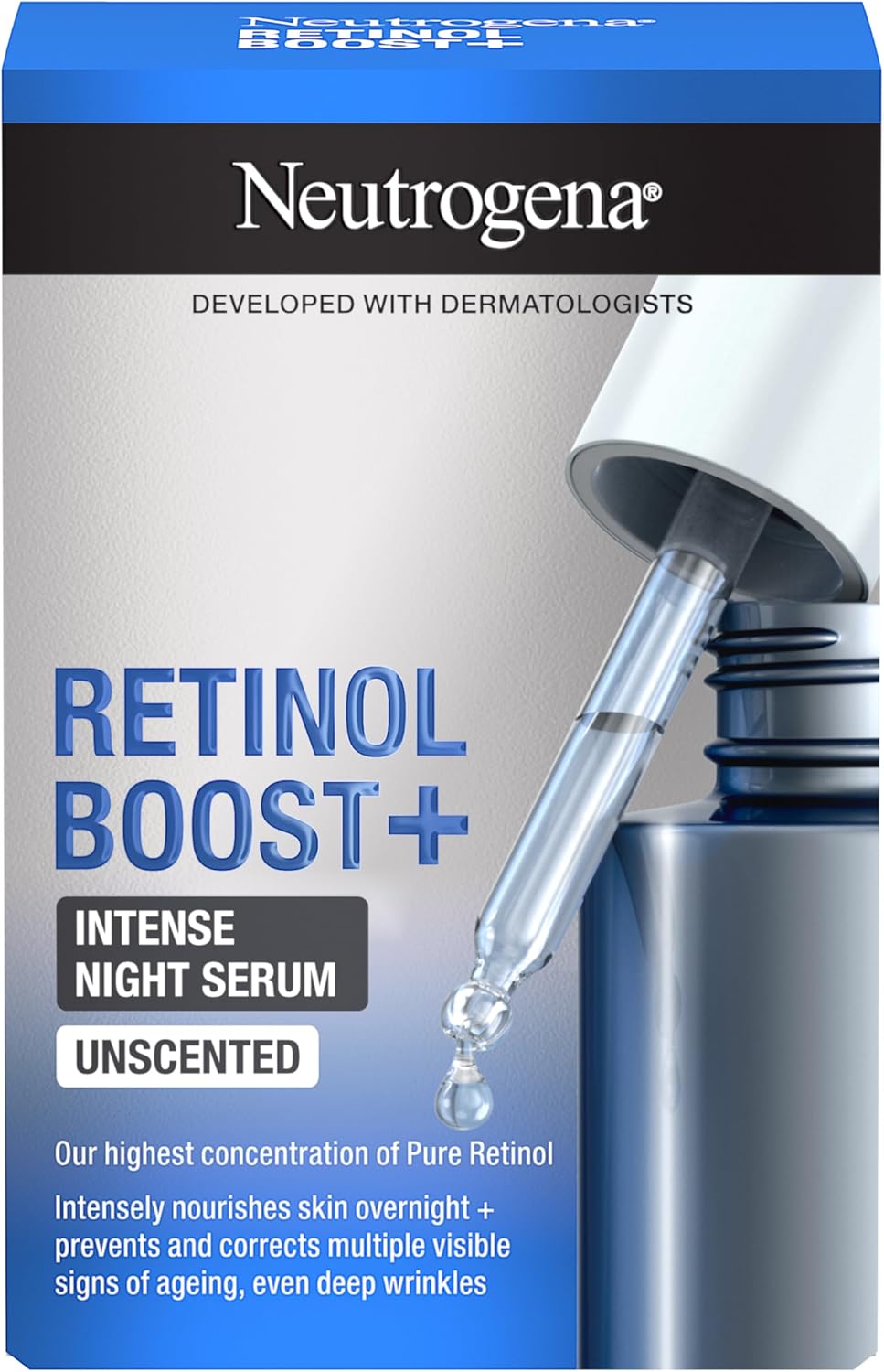 Neutrogena Retinol Boost+ Intense Night SerumL8