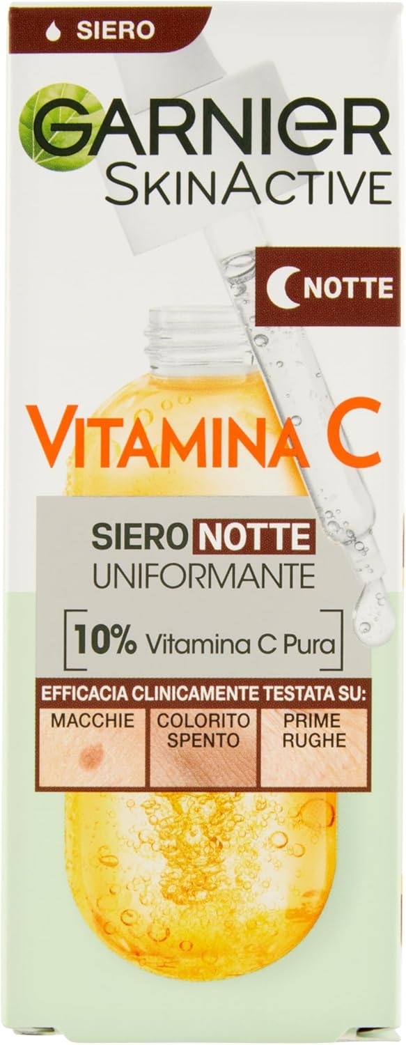 Garnier Tratamiento de Sérum nocturno Vitamin C, 30 ml