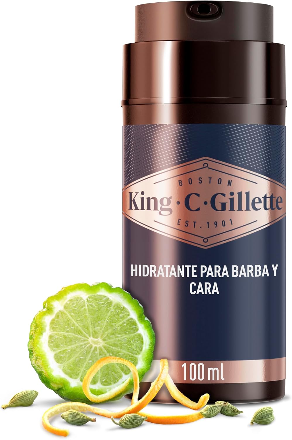 King C. Gillette Creme Hidratante para Rosto e Barba