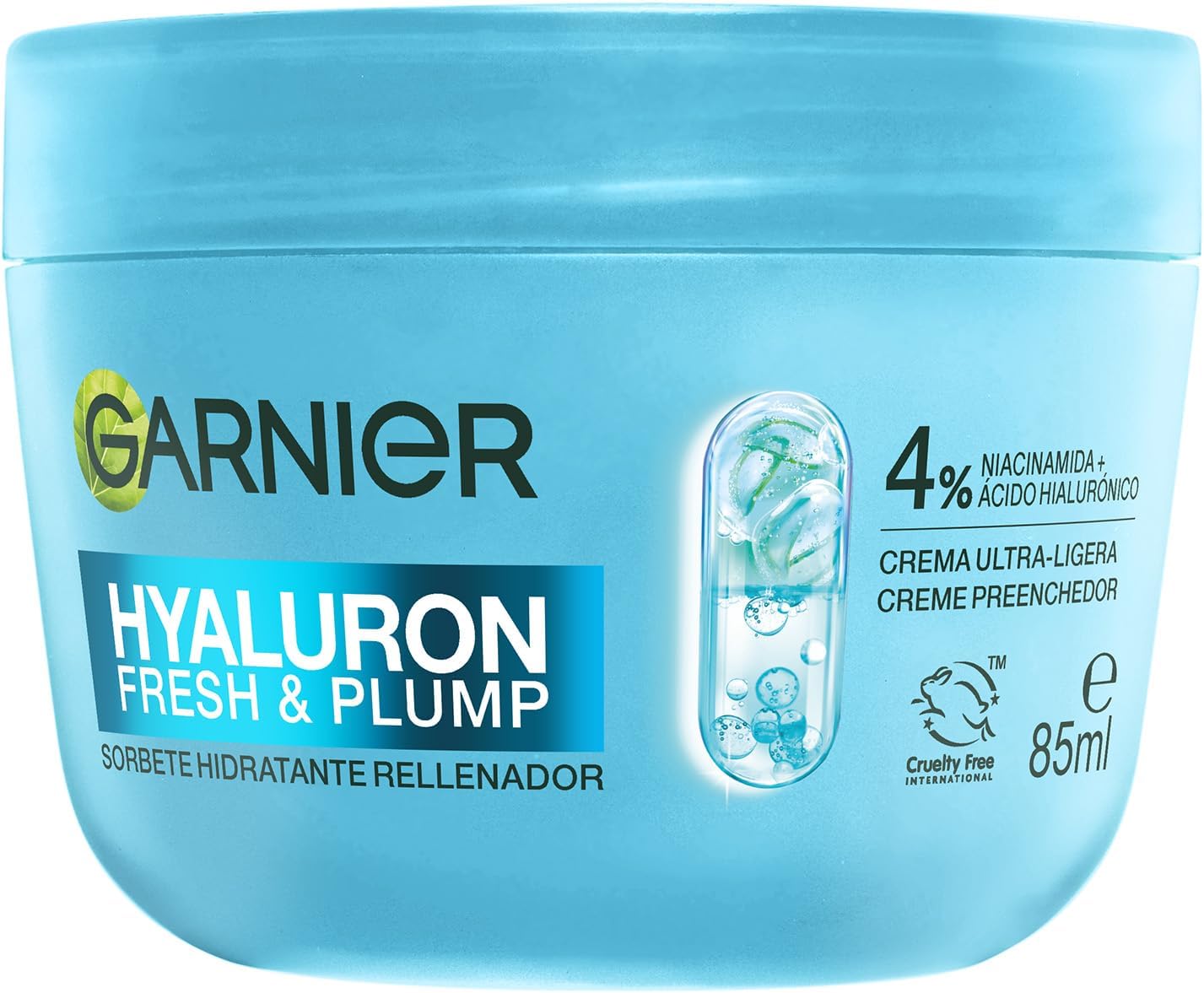 Garnier Hyaluron Fresh & Plump Sorbete Hidratante Rellenador Creme - 4% [Niacinamida + Ácido hialurónico] - C...