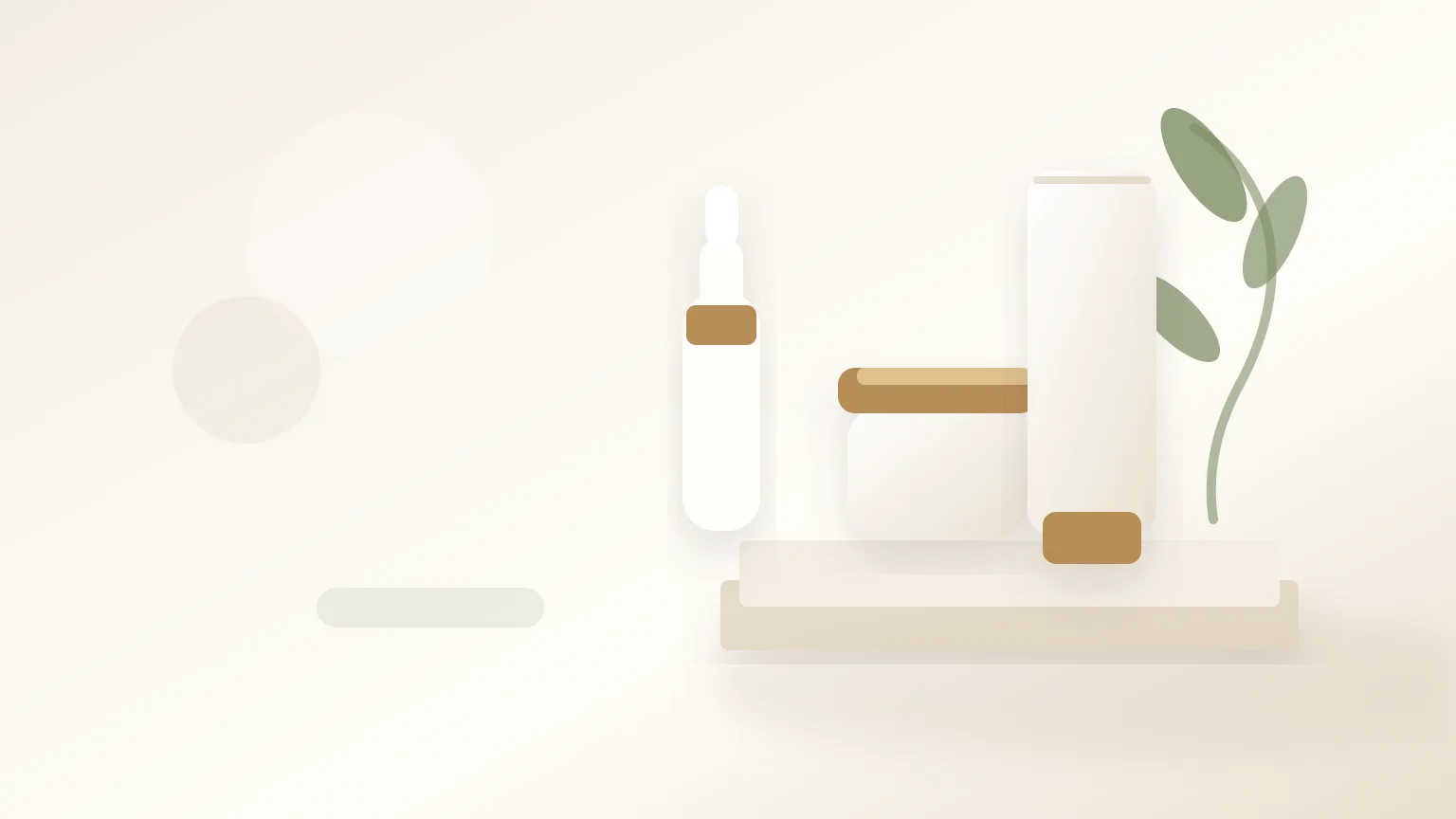 Dois frascos sem marca numa rotina noturna para comparação entre bakuchiol e retinol