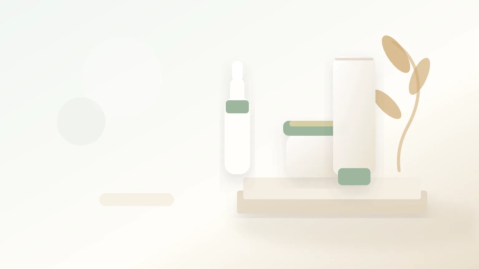 Limpeza e creme hidratante sem marcas para rotina simples com ceramidas