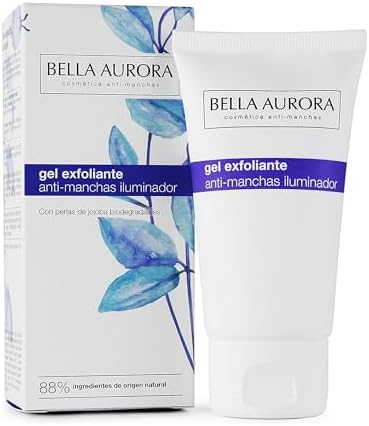 BELLA AURORA - Gel Exfoliante 75 ml, Facial Anti-Manchas Iluminador