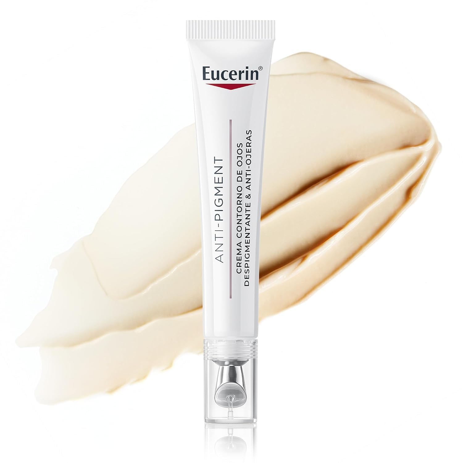 Eucerin Anti-Pigment Contorno dos olhos iluminador (15 ml), Creme antiojeras para una mirada radiante