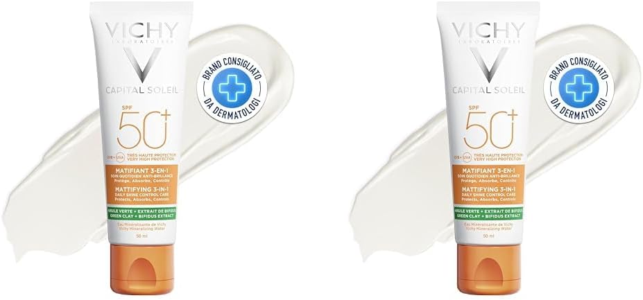 Vichy Capital Soleil Mattifying 3 em 1 SPF50+ 50 ml
