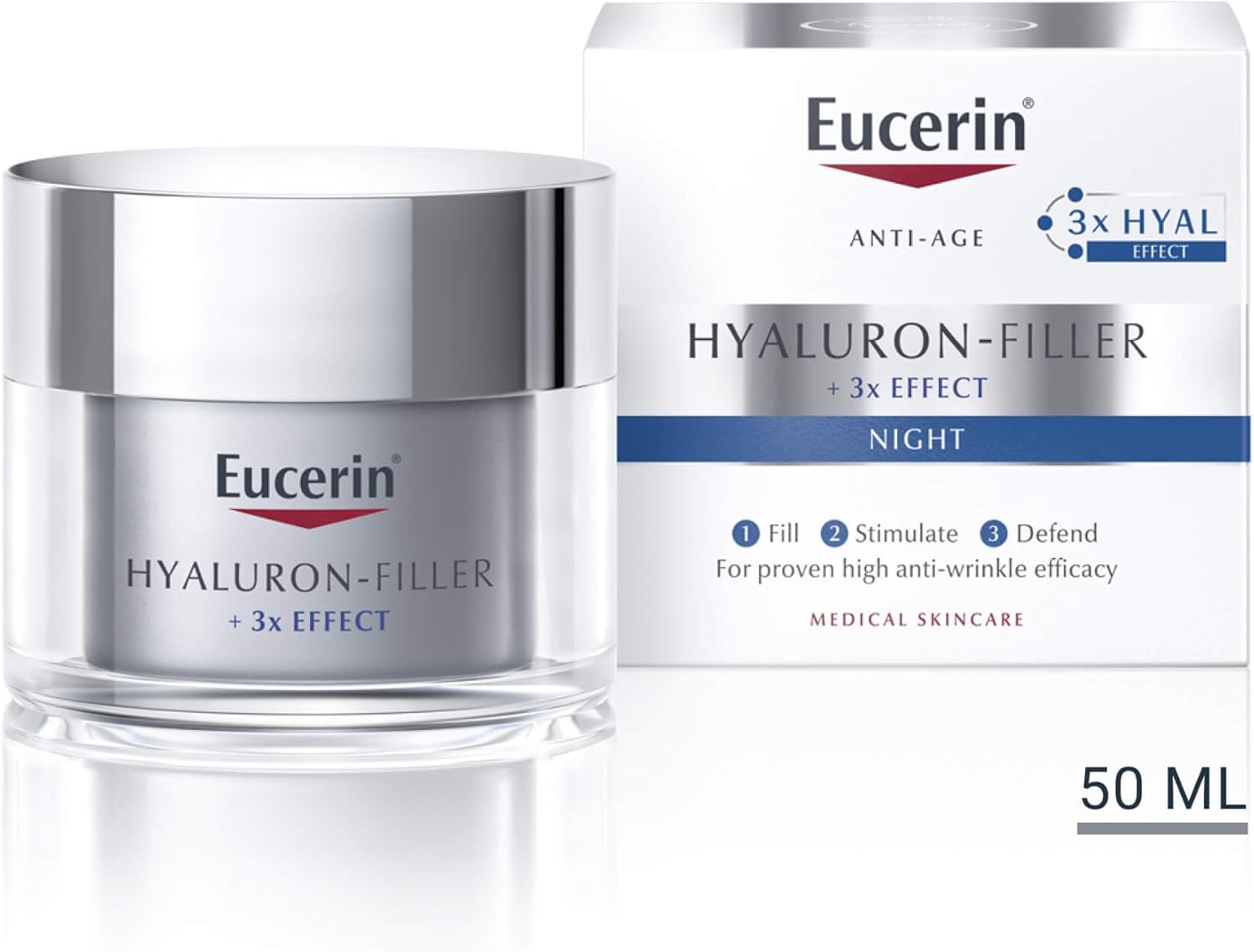 Eucerin Hyaluron-filler Moisture Booster Night 50ml
