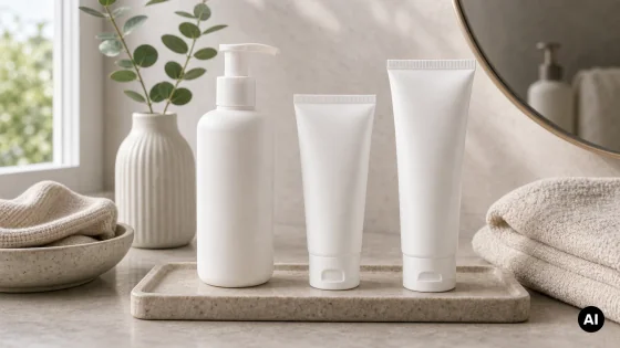 Rotina sem perfume com produtos suaves sem marca para pele sensível